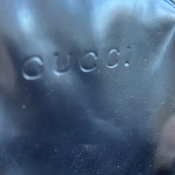 Gucci🖤 Vintage Ophidia patent leather sling backpack